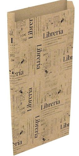 SOBRE KRAFT 50 GR PERSONALIZADO CM DISEO LIBRERIA 20+6X35