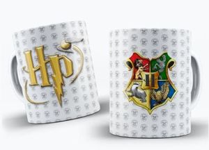 TAZA HARRY POTTER ESCUDO HOGWARTS