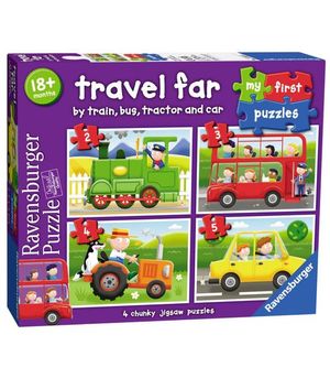 PUZZLE MEDIOS DE TRANSPORTE RAVENSBURGER +18 MESES