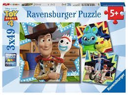 PUZZLE TOY STORY 4 49P 18X18CM 3 MODELOS SURTIDOS + 5 AOS