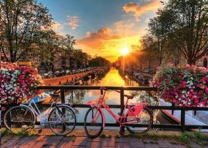 PUZZLE RAVENSBURGER BICICLETAS EN AMSTERDAM 1000 PIEZAS