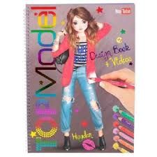 LIBRO DE COLOREAR + VIDEO TOP MODEL