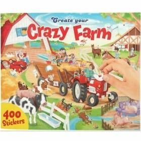 CREATE YOUR CRAZY FARM (400 STICKERS)