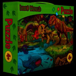 DINO WORLD PUZZLE 50 PIEZAS