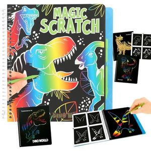 DINO WORLD MAGIC SCRATCH BOOK