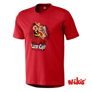 LICOR CAFE-T.L-VERMELLO-HOME CAMISETA