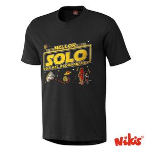 MELLOR SOLO-T.L NEGRA-HOME CAMISETA