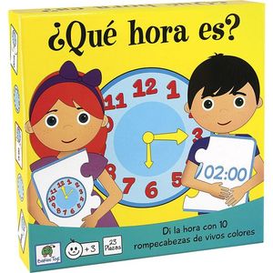 CAJA QU HORA ES? ROMPECABEZAS