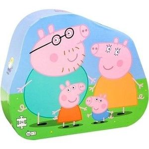 PUZZLE 24 PIEZAS FAMILIA PEPPA PIG