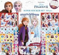 FROZEN II SUPER STICKER SET 500 PCS