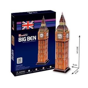 PUZZLE 3D BIG BEN. WORLD'S GREAT ARCHITECTURE 30 PIEZAS