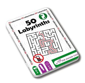 JUEGO DE VIAJE 50 LABERINTOS