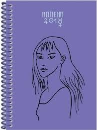 AGENDA 2018 MAITENA ESPIRAL MORADA