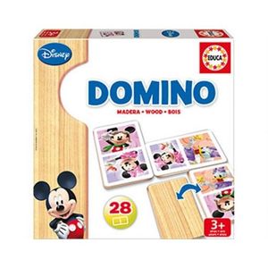 DOMINO MADERA MICKEY / MINNIE