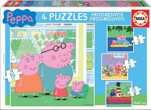 PUZZLE 2X9 PIEZAS PEPPA PIG