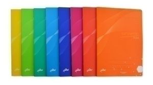 LIBRETA OLEF TAPA PP A5 RAYA HORIZONTAL 90GR