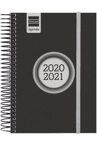 AGENDA ESCOLAR FINOCAM 2020-2021 DA PGINA NEGRA ESPIRAL