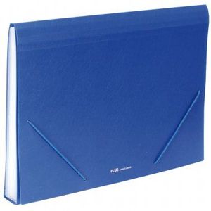 CARPETA CLASIFICADORA PLUS OFFICE A4 AZUL OPACO