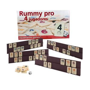 JUEGO RUMMY AQUAMARINE 4 JUGADORES