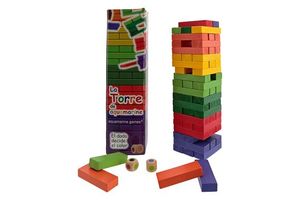 JUEGO LA TORRE TAMAO COLORES TRAVEL