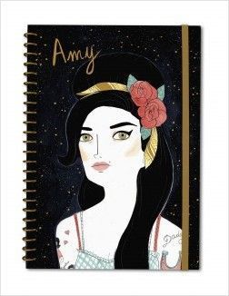 AMY. LIBRETA A4 TAPA DURA