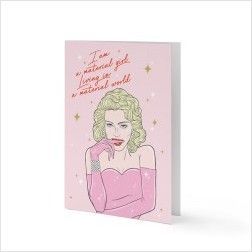 TARJETA TANTANFAN MADONNA MATERIAL GIRL