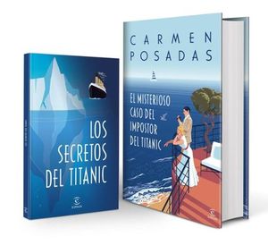 PACK EL MISTERIOSO CASO DEL IMPOSTOR DEL TITANIC + LIBRETA