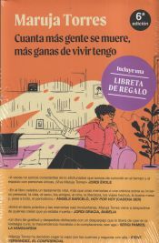 PACK CUANTA MAS GENTE SE MUERE, MAS GANAS DE VIVIR TENGO + LIBRETA NOTAS