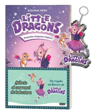 PACK LITTLE DRAGONS 1: PEQUE�OS DRAGONES MAGICOS + LLAVERO