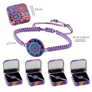 PULSERA MANDALAS (4 COLORES SURTIDOS)