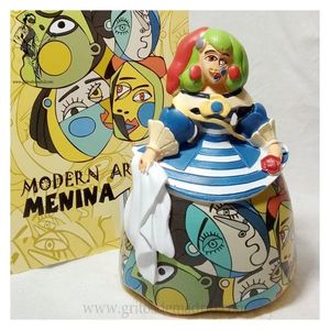 MENINA 9 CM CARAS ARTE MODERNO