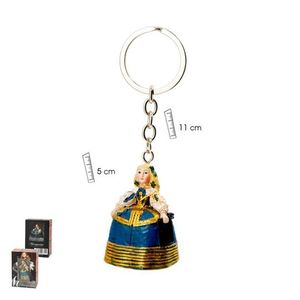 LLAVERO MENINAS INFANTA MARGARITA (AZUL)