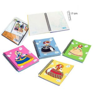 CUADERNO MENINAS MODERNAS 4 MODELOS