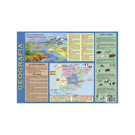 LMINA DIDCTICA GEOGRAFA ESPAA