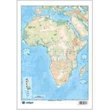 MAPA MUDO FSICO FRICA - EDIGOL