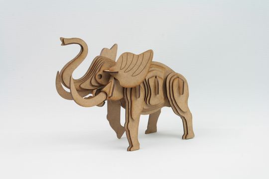 MAQUETA ELEFANTE