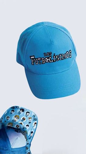 GORRA AZUL FUTBOLISIMOS