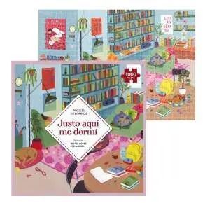 JUSTO AQU� ME DORM�. PUZZLES LITERARIOS 1000 PIEZAS