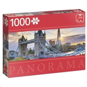 PUZZLE PANORAMA COLOURFUL TOWER BRIDGE LONDON 1000 PCS