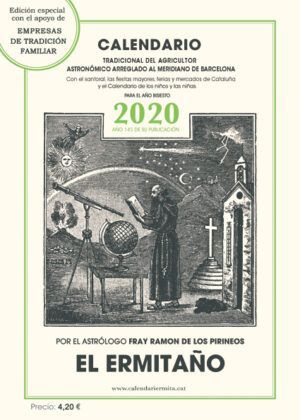 CALENDARIO EL ERMITAO 2020