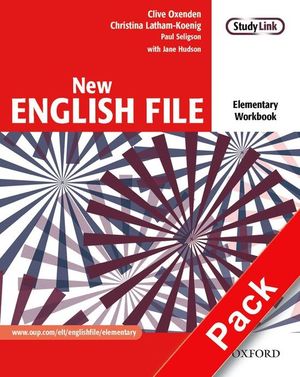 NEW ENGLISH FILE ELEMENTARY: WORKBOOK WITH ANSWER KEY AND MULTIROM PACK