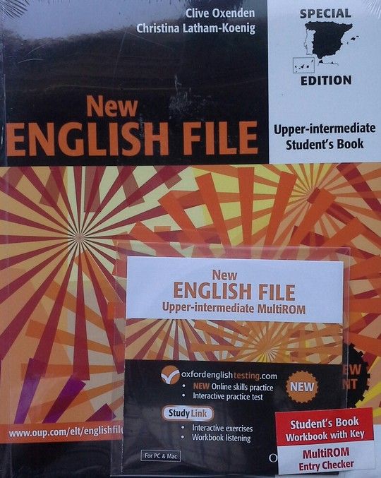 NEW ENGLISH FILE UPPER-INTERMEDIATE: STUDENT'S BOOK AND WORKBOOK WITH ANSWER KEY