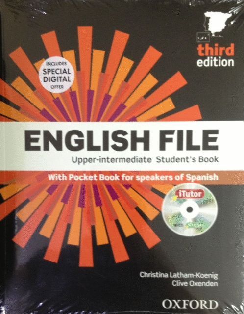 ENGLISH FILE UPP INTERMEDIATE STUDENT'S BOOK+ITUTOR+PB PACK 3RD EDITION