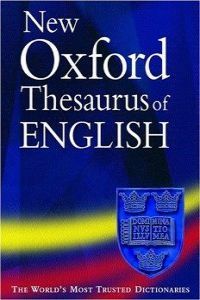 THES: NEW OXFORD THESAURUS OF ENGLISH