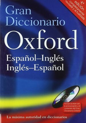 GRAN DICCIONARIO OXFORD ESPA�OL-INGLES / INGLES-ESPA�OL
