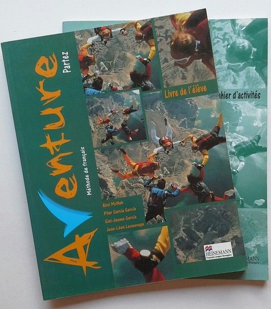 AVENTURE PARTEZ METHODE DE FRAN�AIS. LIVRE DE L�ELEVE