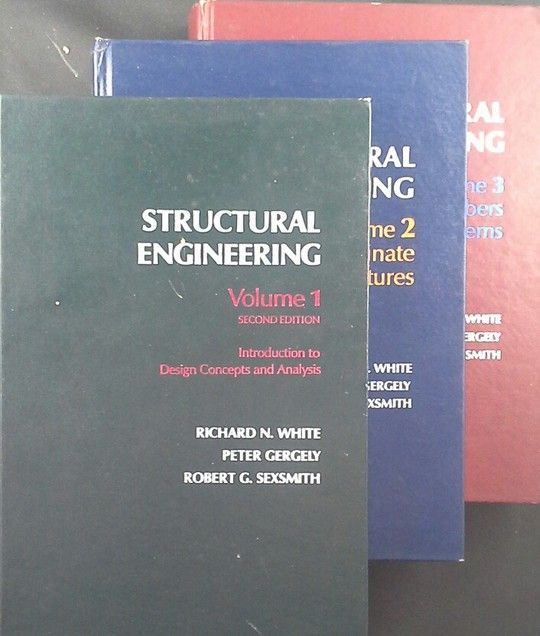 STRUCTURAL ENGINEERING VOLS 1 TO 3