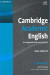 CAMBRIDGE ACADEMIC ENGLISH C1 ADVANCED CLASS AUDIO CD