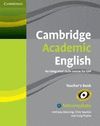 CAMBRIDGE ACADEMIC ENGLISH B1+ INTERMEDIATE TEACHER'S BOOK