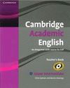 CAMBRIDGE ACADEMIC ENGLISH B2 UPPER INTERMEDIATE TEACHER'S BOOK
